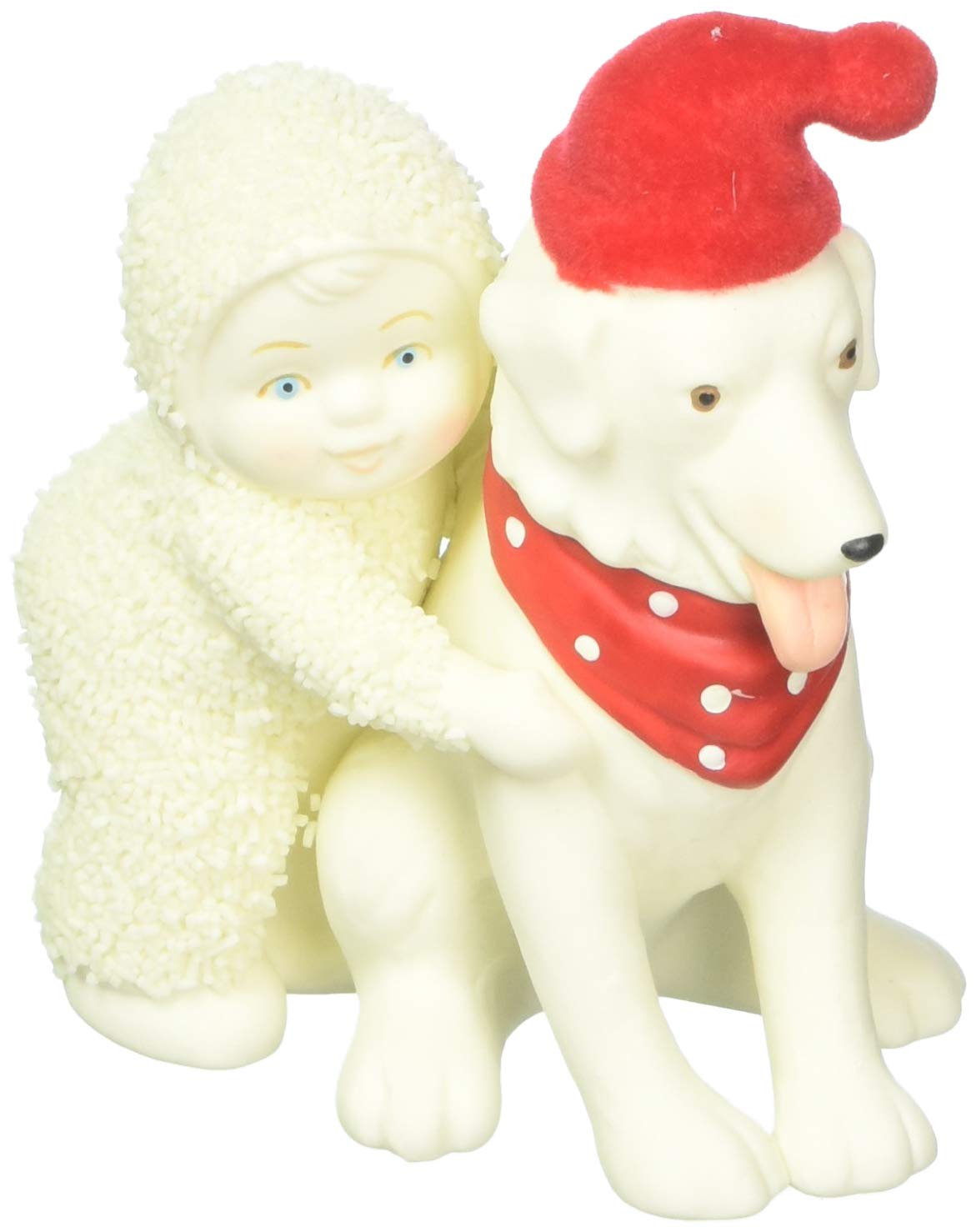 Snowbabies “Best Friends” Porcelain Hanging Ornament, 2.75” for Christmas