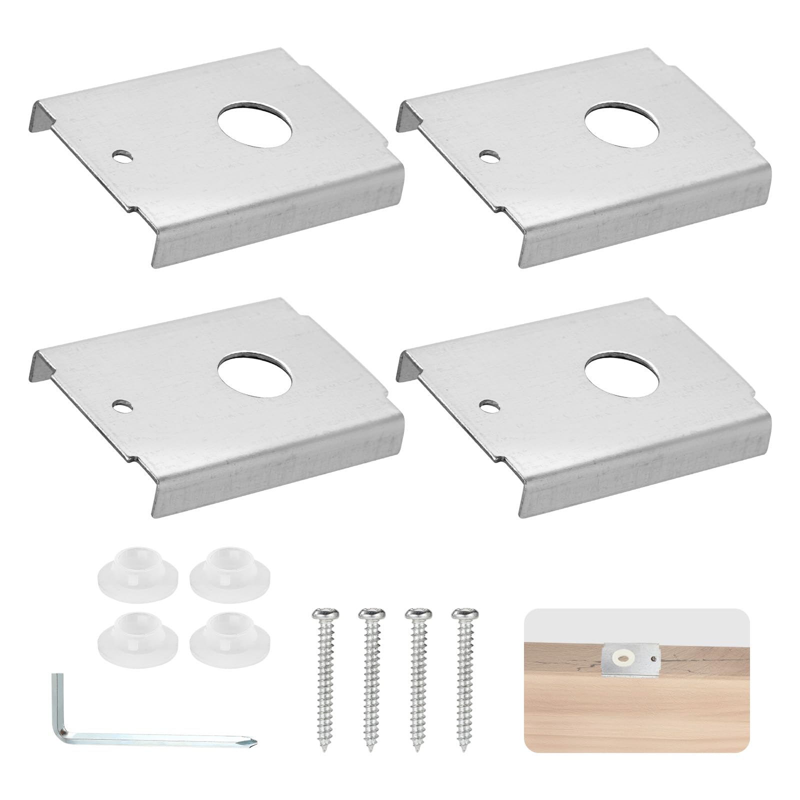 4pcs N7192 Bi-fold Door Repair Bracket
