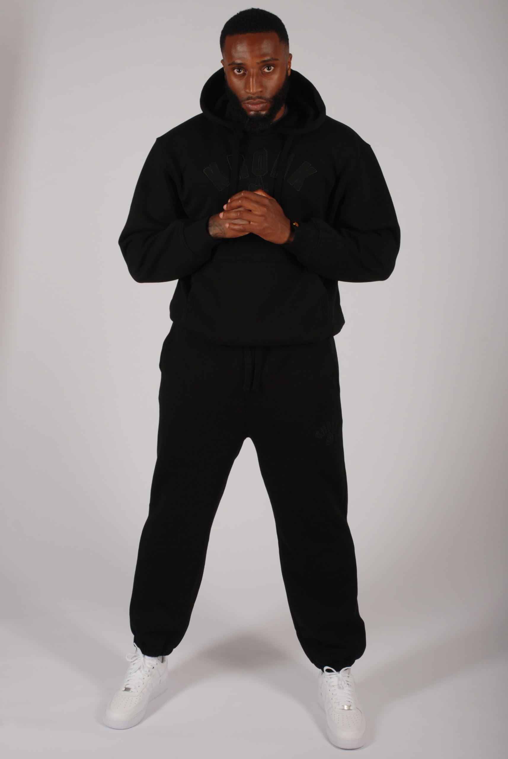 Kronk Detroit Applique Felpa Uomo Regular Fit