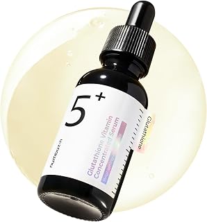 Numbuzin No.5 Vitamin Concentrated Serum: 4% Tranexamic Acid, 5% Niacinamide, Glutathione & Vitamin C for Radiant Glow - Korean Skincare 1.01 fl oz