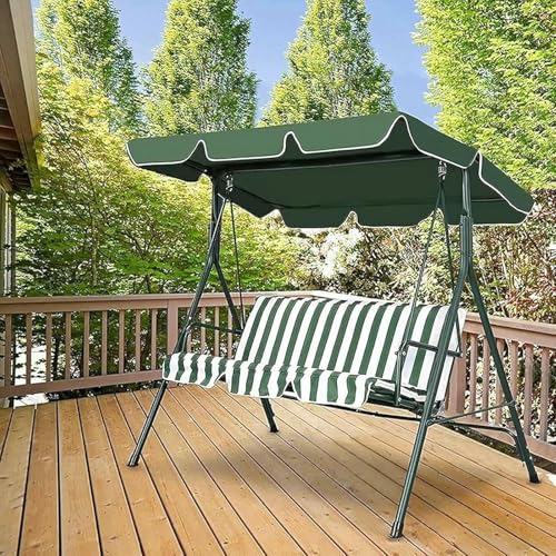 Toldo para columpio de exterior impermeable con lona de alta densidad 7