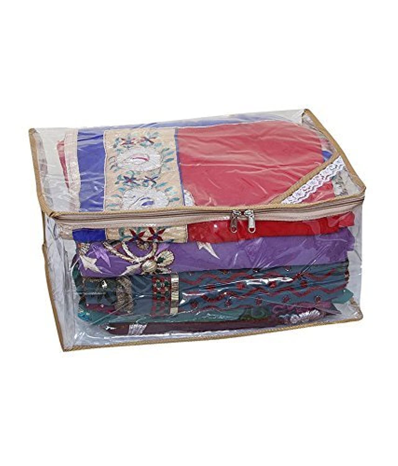 Kuber Industries PVC Saree Cover Transparent (VAR26)