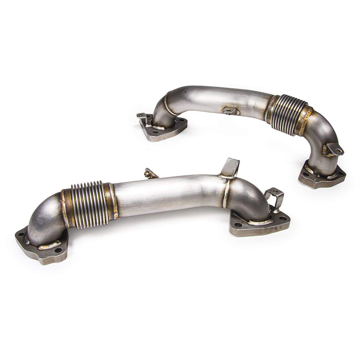 PPE GM 6.6L Duramax L5P 17-20 OEM Length Replacement High Flow Up-Pipes For 2017-2020 GM 6.6L Duramax L5P 116122000