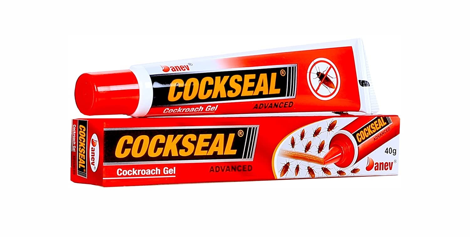 Danev COCKSEAL– Advanced Cockroach Gel 40 GM Tube Pack of 10 PCS