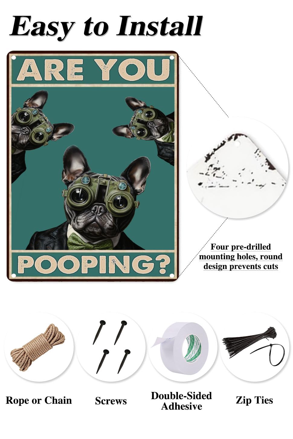 TopPacific Letrero De Metal Con Texto En Inglés "Labrador Retriever Are You Pooping", Letrero Divertido Vintage De Aluminio Para El Hogar, Granja, Jardín, Bar, Baño, Cocina, 12 X 16 Pulgadas (170B