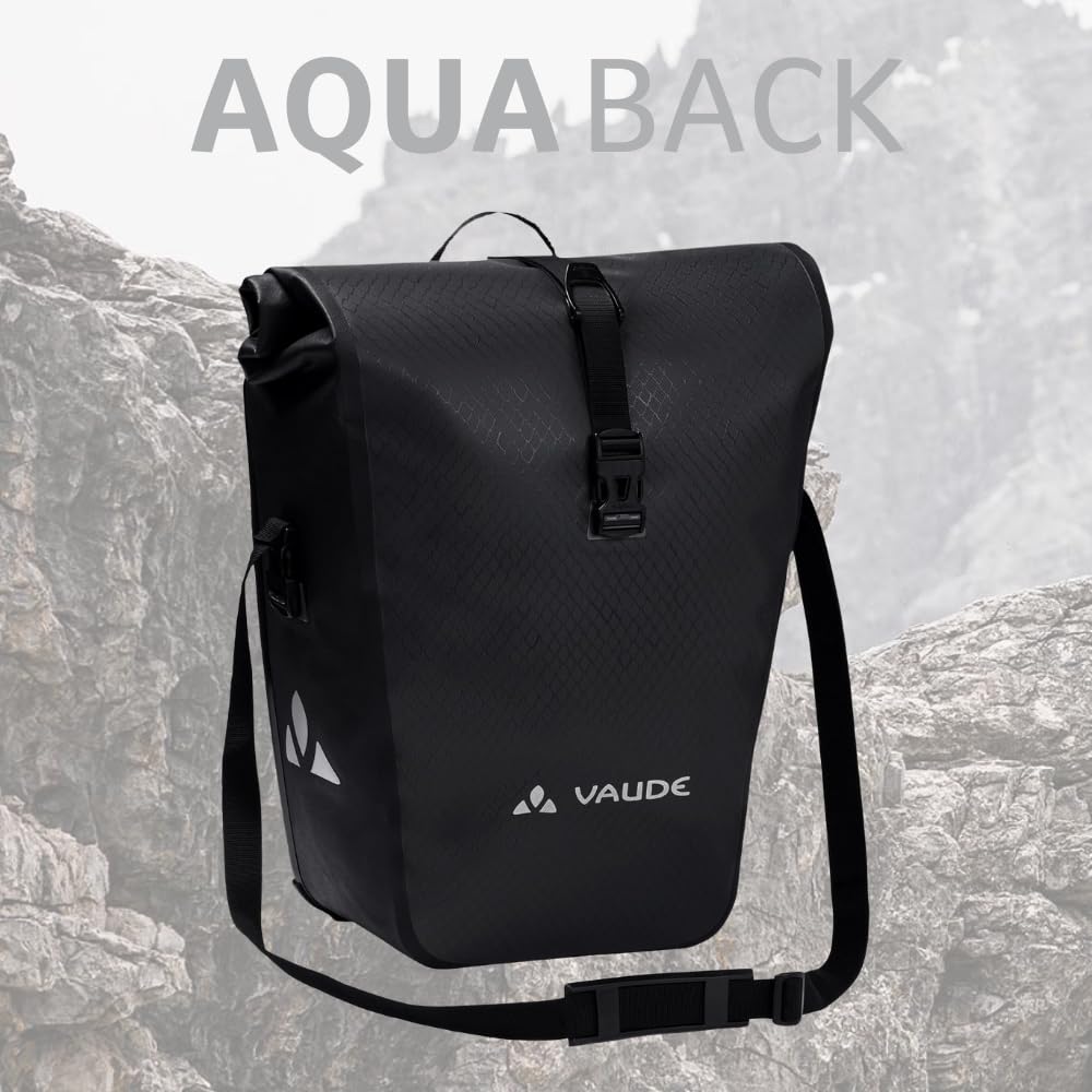 VAUDE Aqua Back Single 1 x 24 L Black Bicycle Pannier Bag