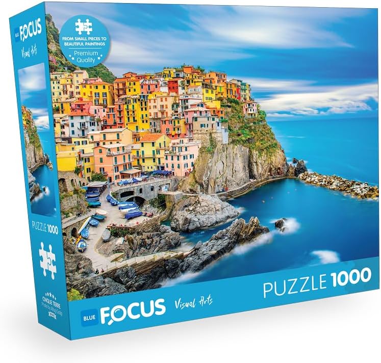 Blue Focus 1000 Parça Puzzle - Cinque Terre
