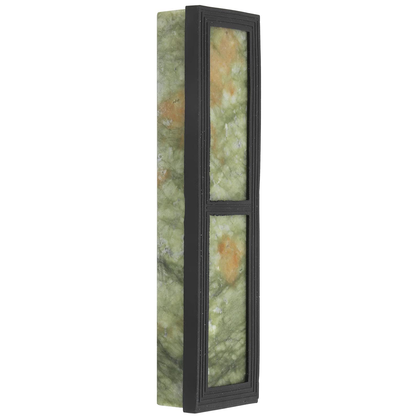 Fdit Pierre à Aiguiser, 10000 Aiguiseur de Couteaux en Béryl Naturel avec Base en Silicone, Vert, pour Couteau ou Ciseaux Affûtage Fin et Polissage
