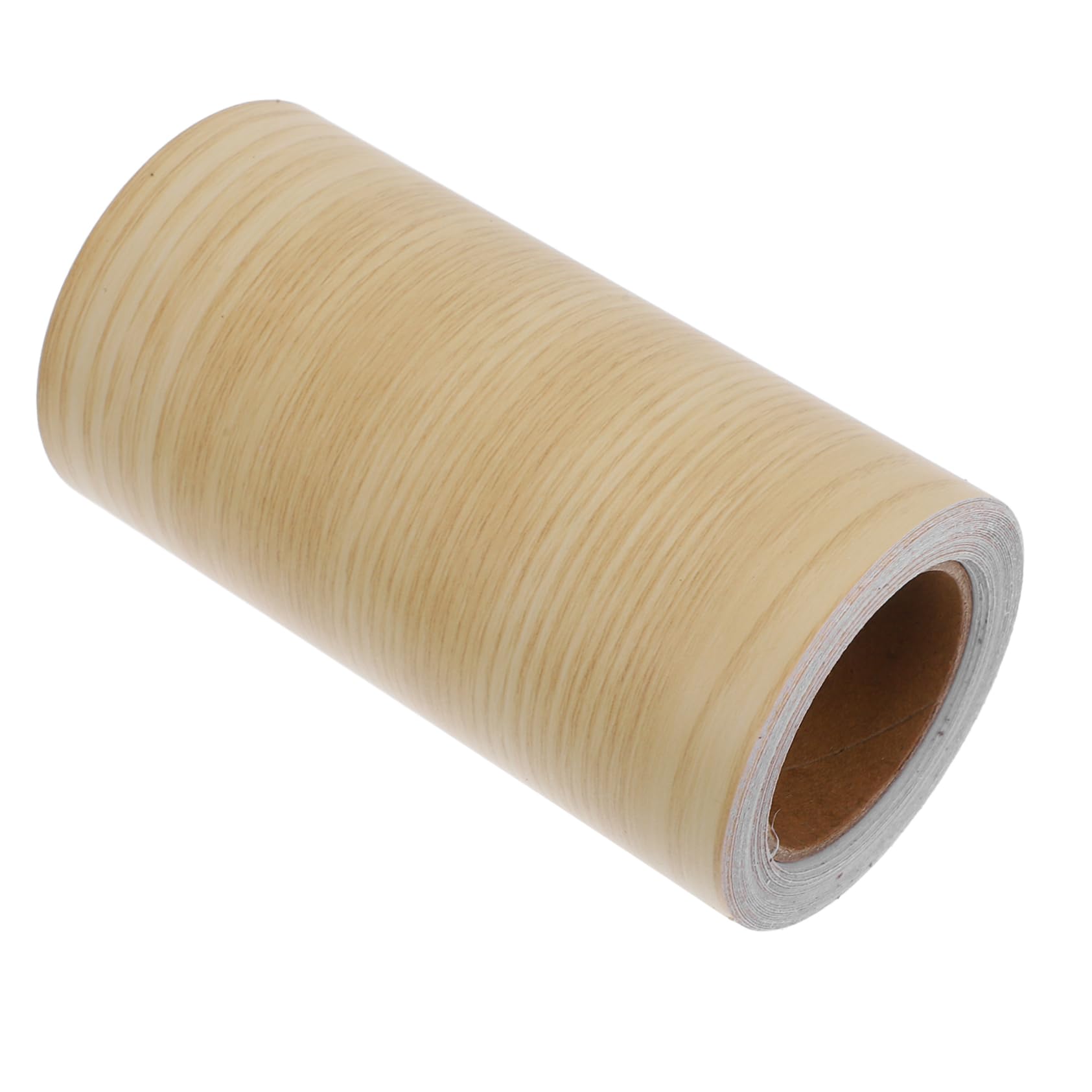 MUCKLILY Wood Grain Floor Tape Easy to Install Adhesive Baseboard Trim for Decor and Repair