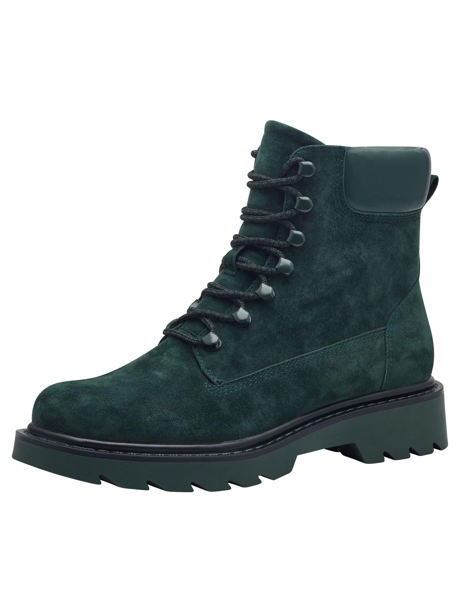 Tamaris Women's Combat Boots, Women's Ankle Boots, Touchit Footbed, Green, 37 EU