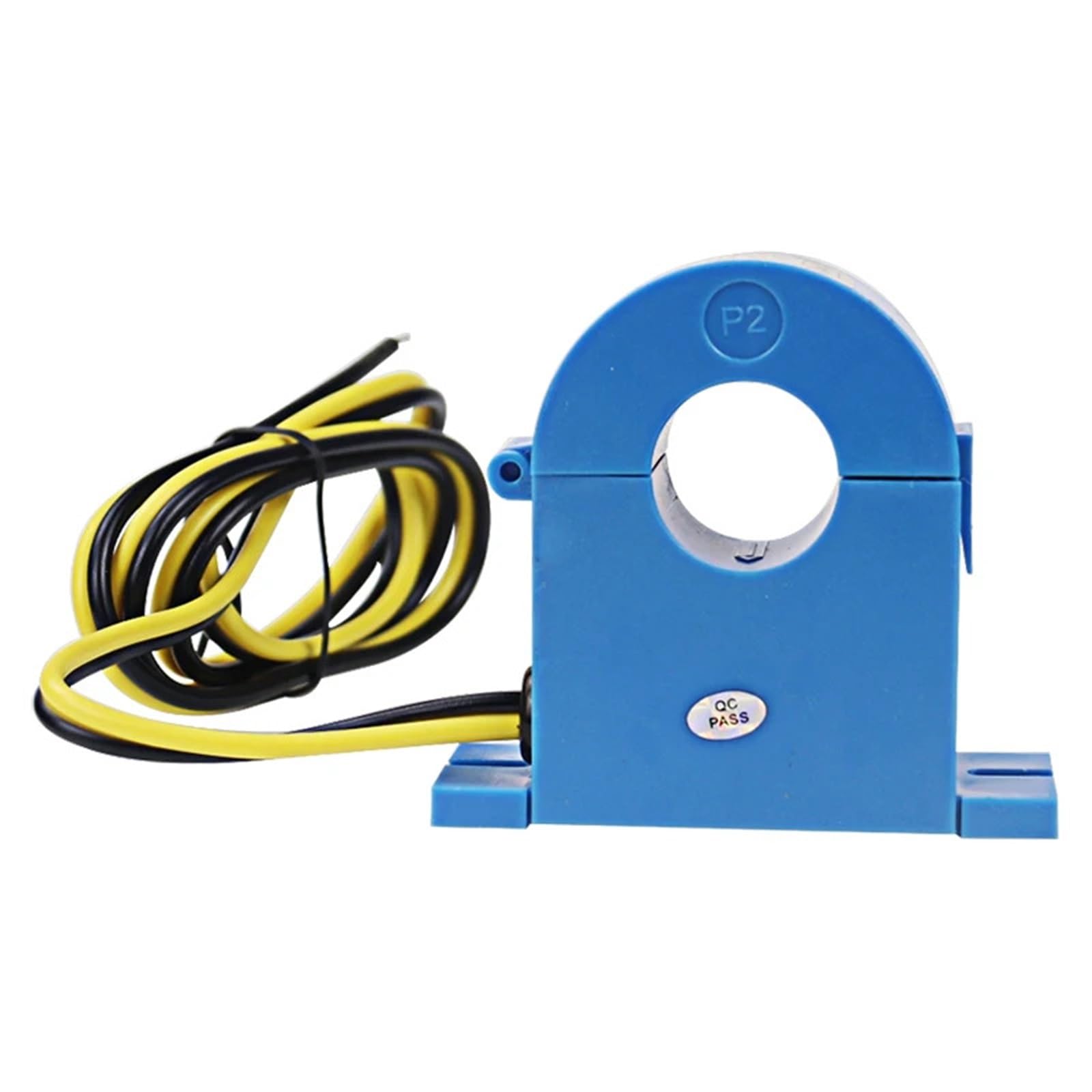CLEUFWKO Current transformer snap-in pure copper coil ABS flame retardant aperture 25mm 100A/150A/200A/250A/300A/400A(150A 5A)