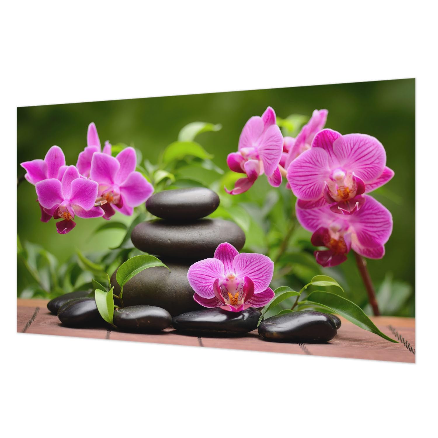 Revêtement mural intissé premium à impression haute qualité motif orchidées