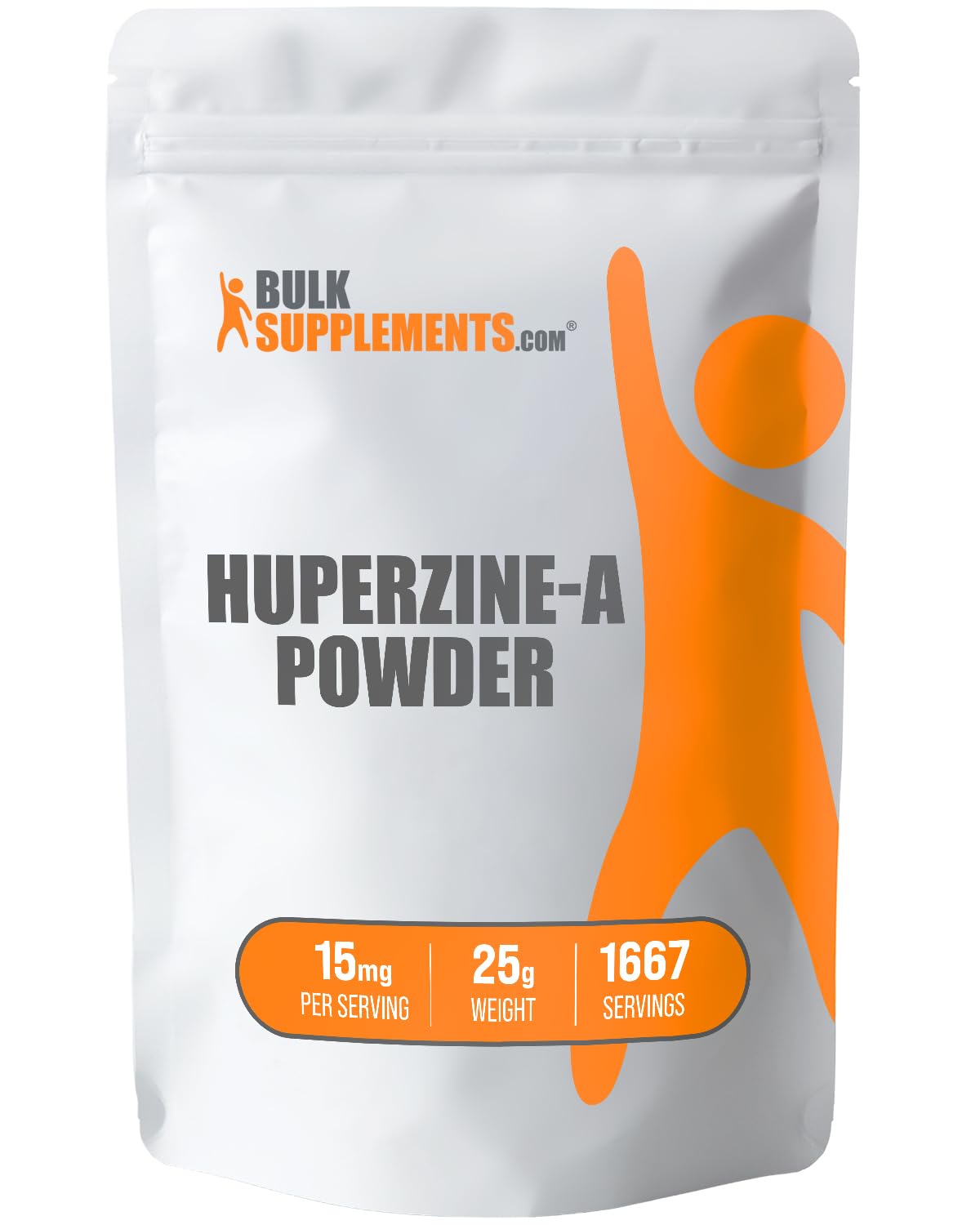 BULKSUPPLEMENTS.COM Huperzine A Powder - Pure Huperzine Supplement, Nootropic & for Cognitive Health - 15mg of Huperzia Serrata Powder per Serving, Gluten Free (25 Grams - 0.88 oz)