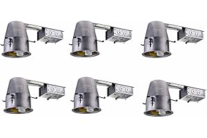ICAT 4&quot; ICAT Recessed-Light-Fixture 6 Pack