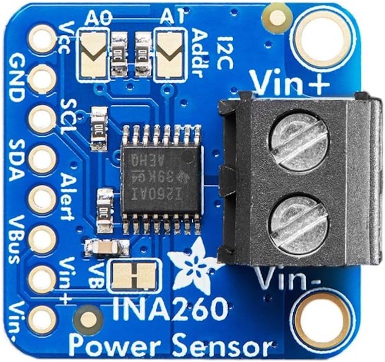 Adafruit 4226 INA260 High or Low Side Voltage, Current, Power Sensor