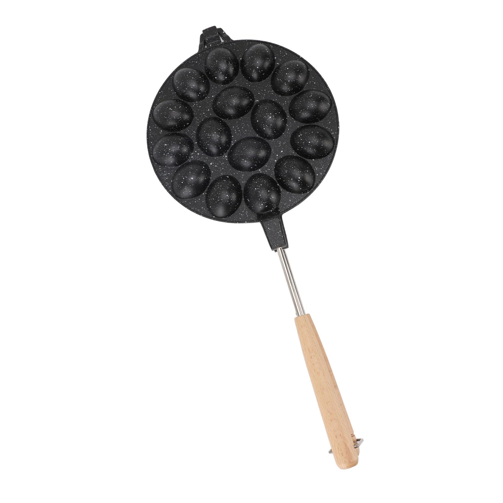 Ejoyous Ejoyous 16-otworowa Owalna Forma do Ciastek, Nieprzywierająca Aluminiowa Maszyna do Pieczenia dla Domu, Wydajnie Twórz Ciasta w Kształcie Jajka (Styl 2) (styl 1)