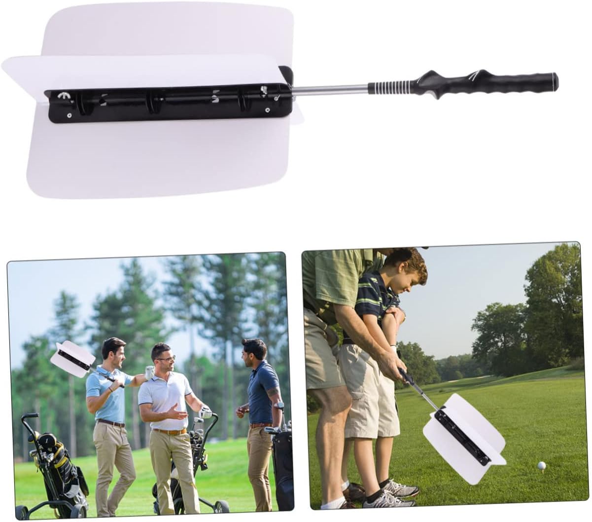 Golf Swing Grip Trainer Lightweight Practice Aid for Training User Friendly Design Durable for Enhanced Swing and Strength