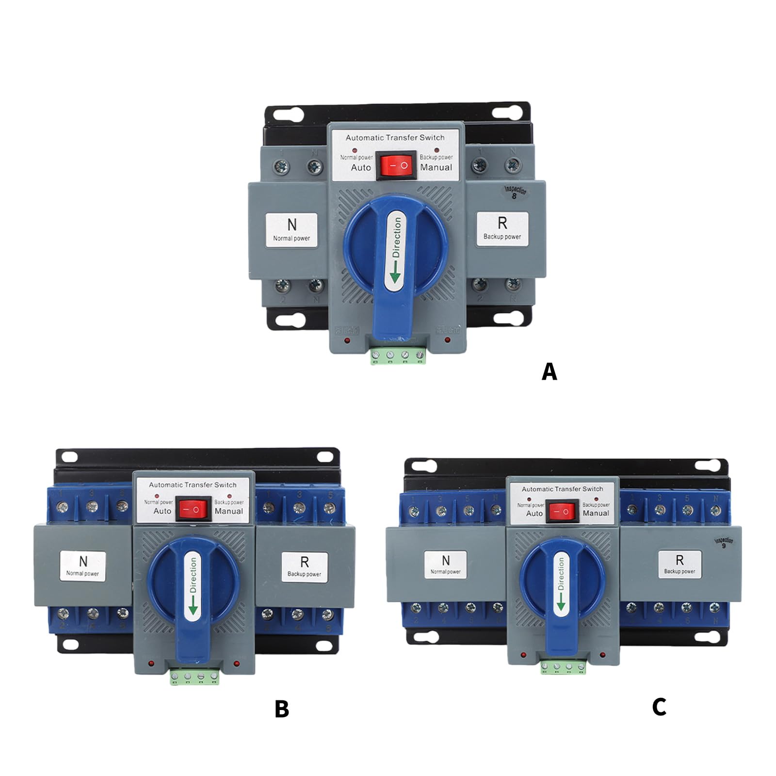 Interruptores de transferencia automática para generador de energía de reserva doble generlink, interruptores dobles ATS Home Backup Interrupción de interrupción de arranque automático Controlador de