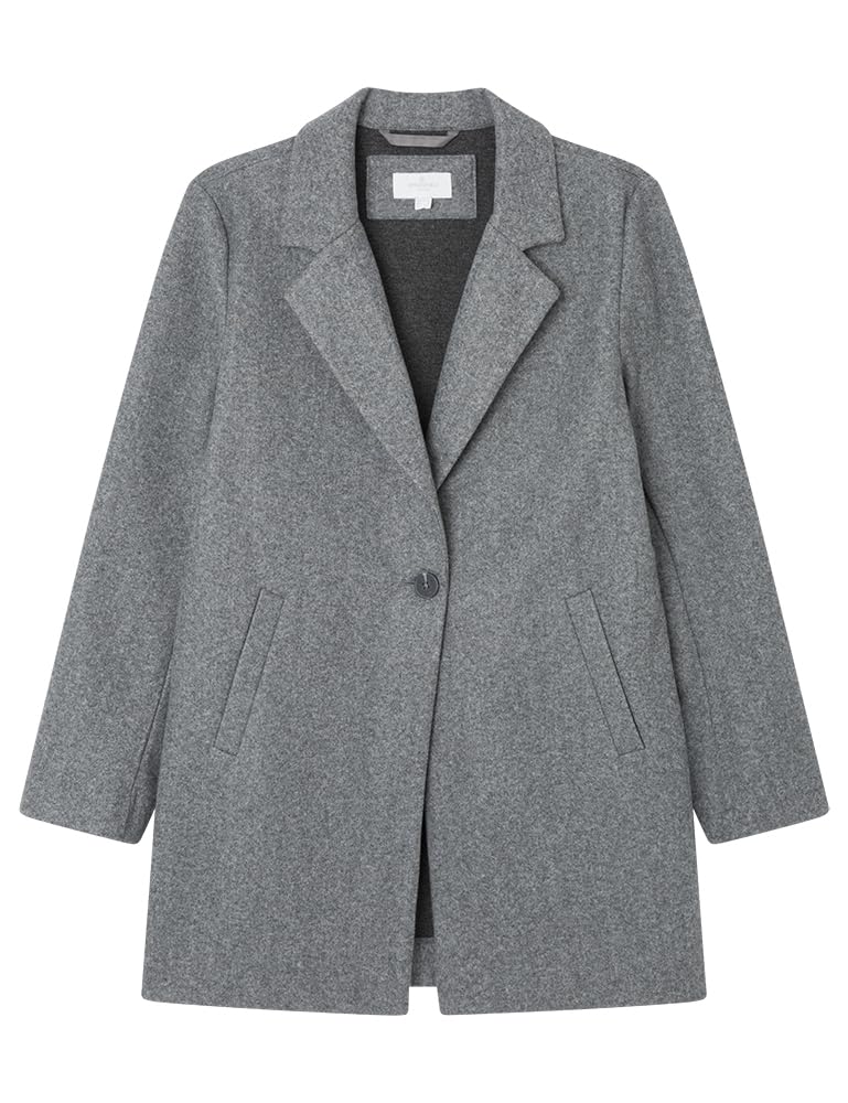 Abrigos De Paño Mujer SPRINGFIELD Abrigo De Pau00f1o Con Capucha