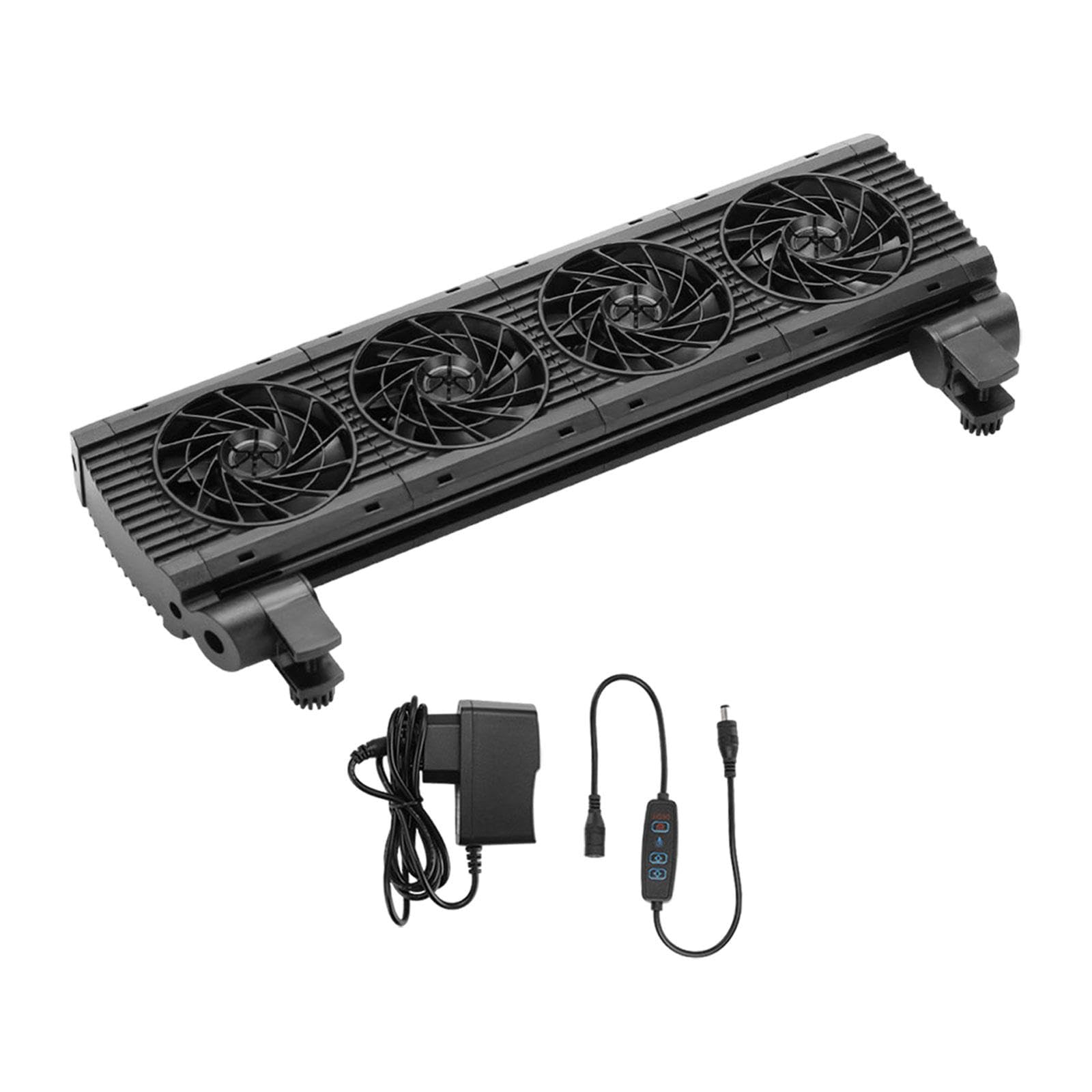 F Fityle Refroidisseur d'aquarium, Refroidisseur de Machine de Refroidissement hydroponique, Fournitures pour Animaux de Compagnie, Ventilateur d'aquarium à, 4