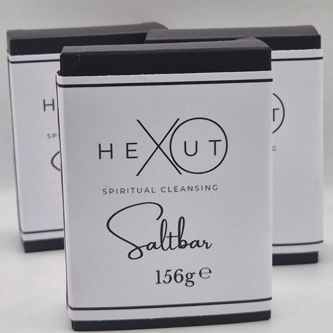 All Natural, Nourishing, Handmade, Sea Salt, Face & Body, HEXOUT Saltbar Soap, 156g, All Skin Types -Shea Butter, Coconut Oil - Image 2