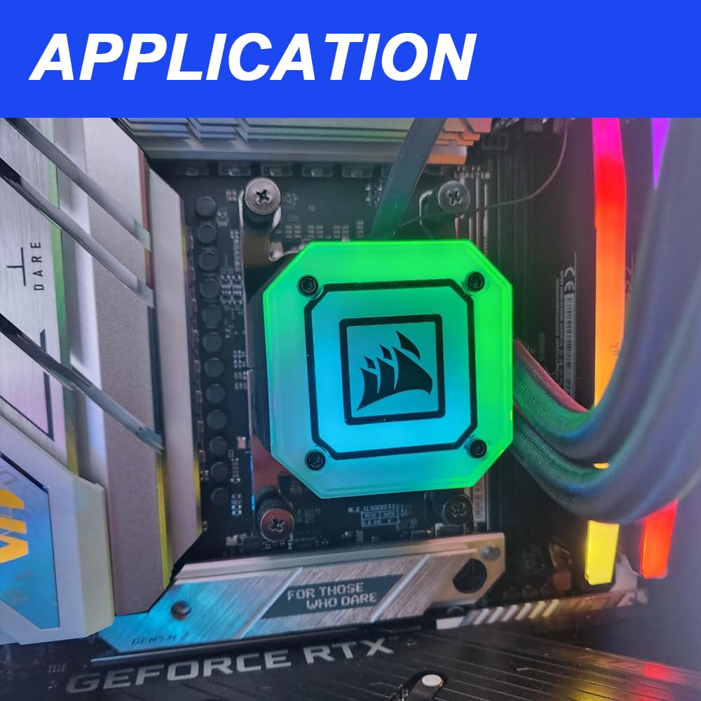 Uchwyt na procesor AMD Elite do Corsair AM5/AM4 Kit, uchwyt radiatora z uchwytem radiatora do chłodnic Corsair Elite, Elite Capellix i Elite LCD Series