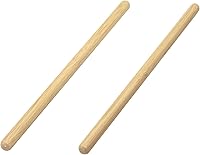 Goodtar 2PCS Solid Bamboo Massage Stick Set - Guasha Roller Tools for Deep Tissue Relief, Muscle Relaxation & Body Shaping
