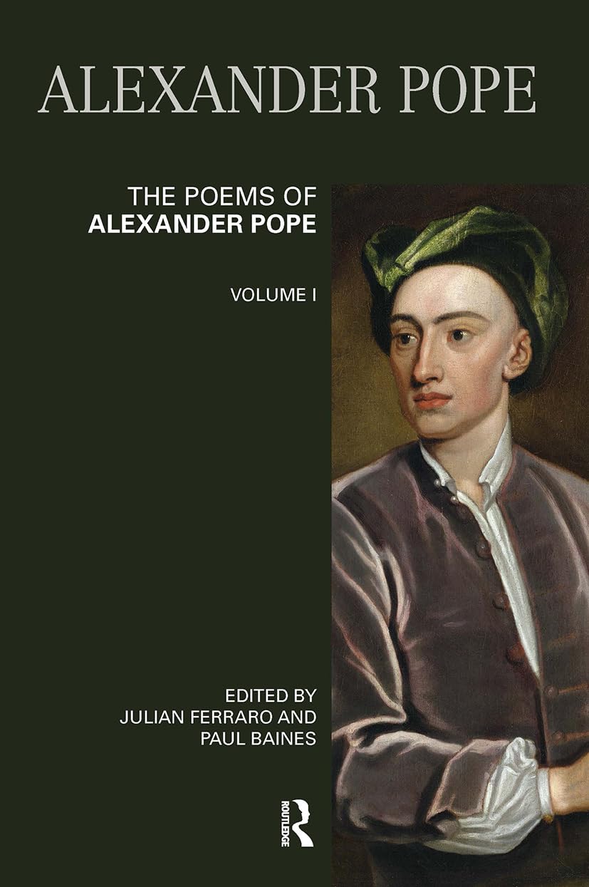 The Poems of Alexander Pope Volume One by Julian Ferraro PAPERBACK 9781032836805