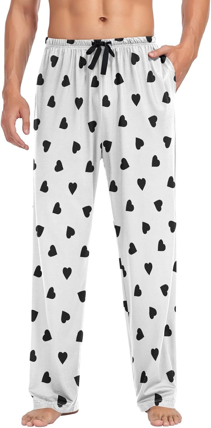 Men's Pajama Pants Super Soft Sleep Lounge Pants Pjs Bottoms with Pockets