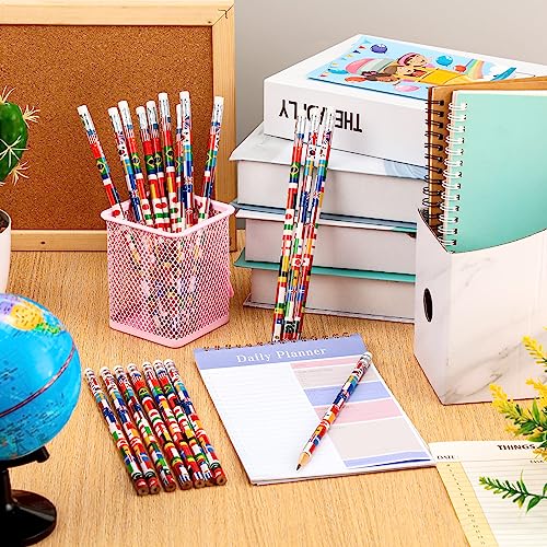 Lápices con Borrador Seajan 200 Pcs Diseño Banderas miniatura 3