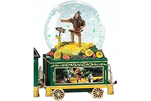 The Bradford Exchange Wizard of OZ Journey to OZ Glitter Globe Train...
