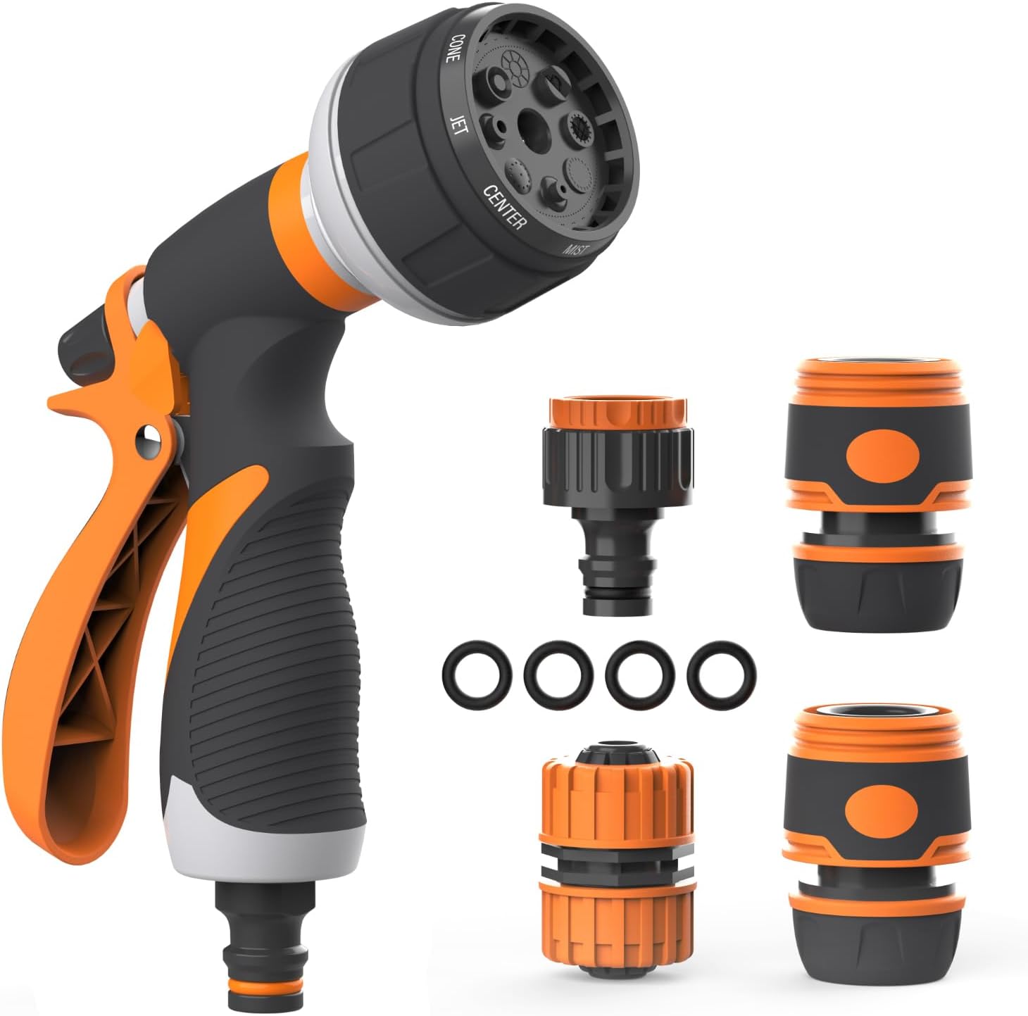 Hose Pipe Spray Gun High Pressure Garden Hose Spray Gun Set Hose Spray