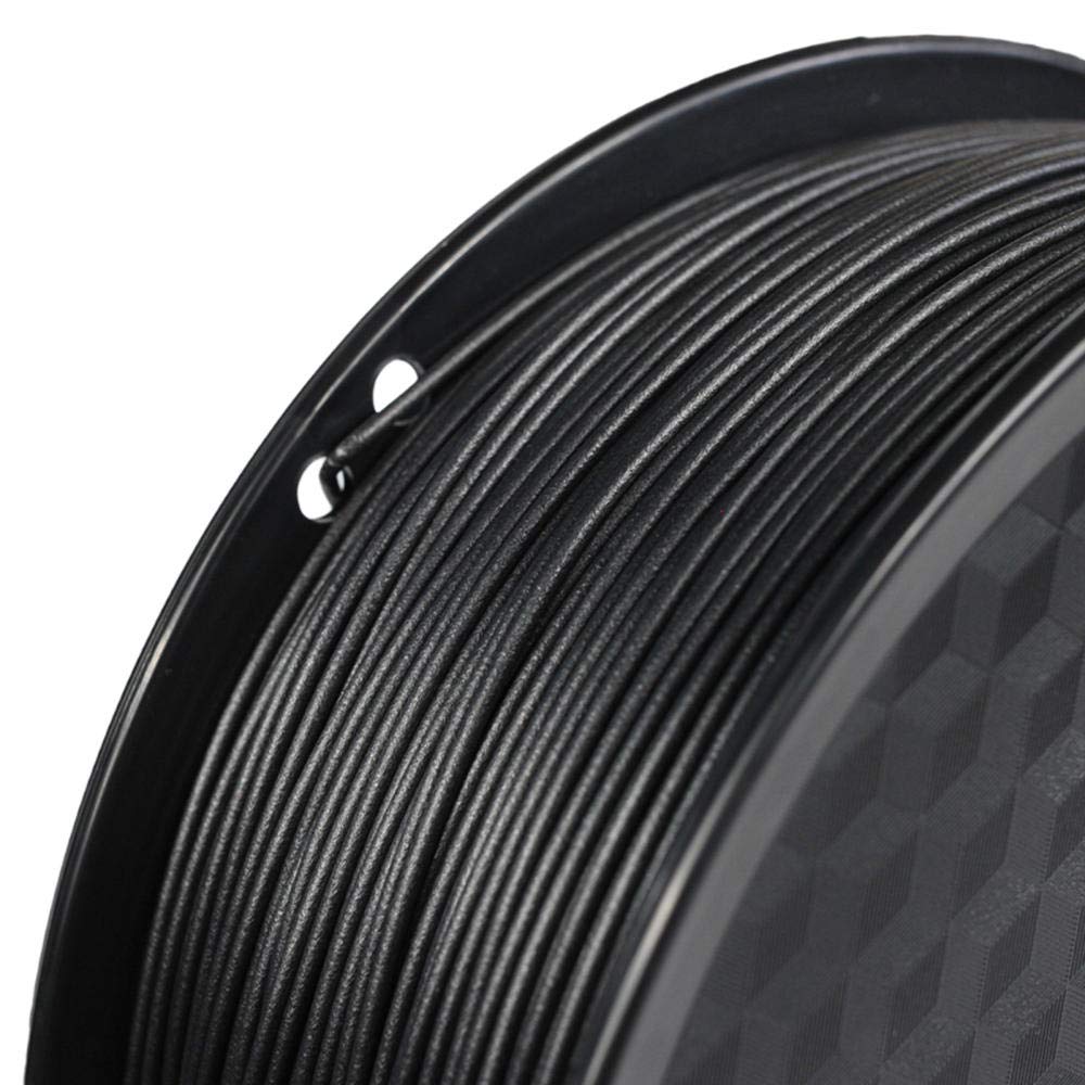 Filament z włókna węglowego PC, poliwęglowy wzmocniony włóknem węglowym, filament do drukarki 3D, 1 kg, filament z włókna węglowego, 1,75 mm, czarny filament, czarny węglowy, 1 kg