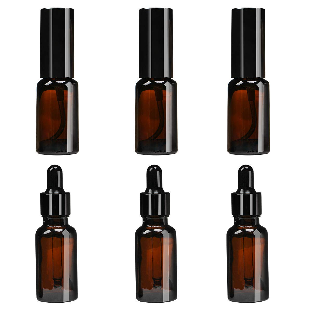 Amazon.co.jp: スプレー ボトル 遮光 容器 30ml スポイト付き遮光瓶