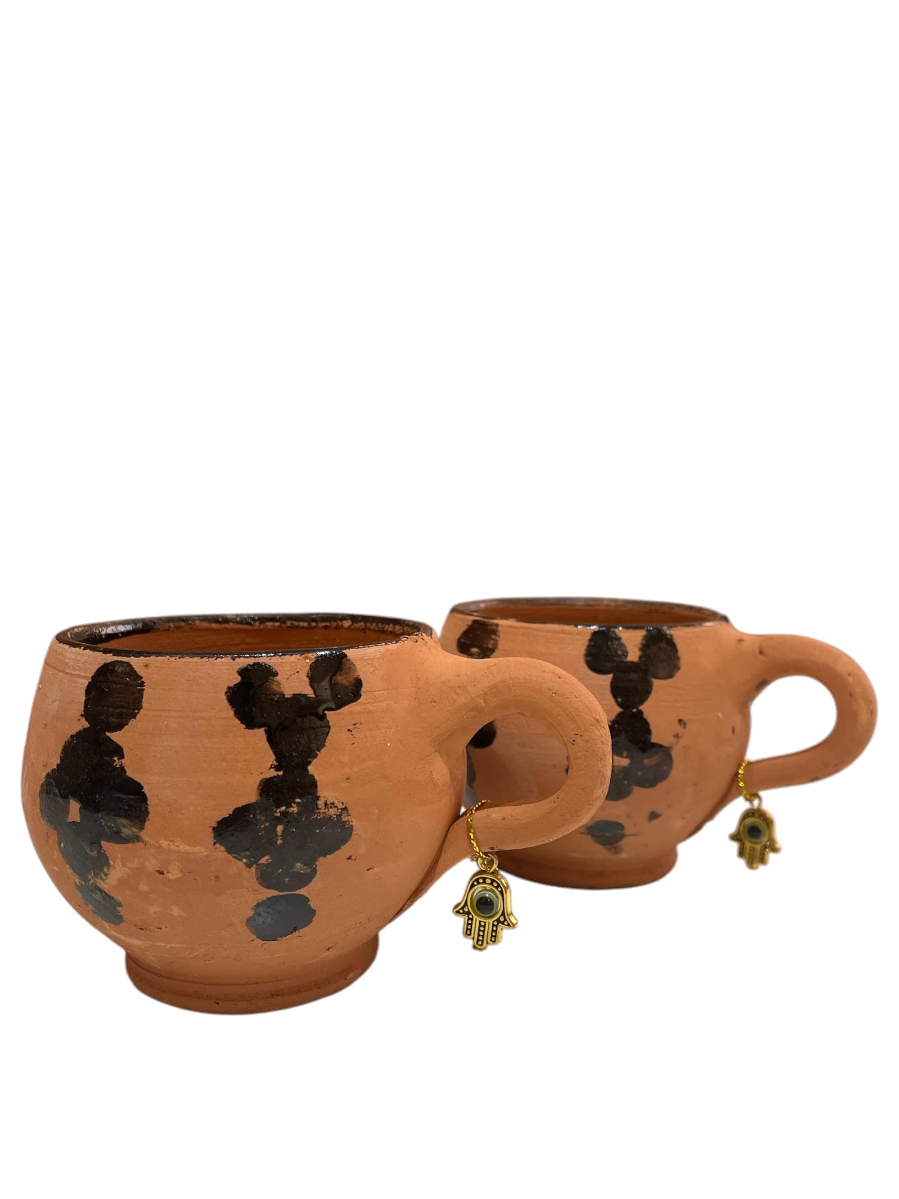 JARRE EN TERRE CUITE AVEC ROBINET : UNE MANIÈRE NATURELLE DE PURIFIER VOTRE EAU - ENSEMBLE COMPLET AVEC 2 TASSES ET UN PLATEAU. CAPACITÉ DE 1.5+ ou - LITRES.
