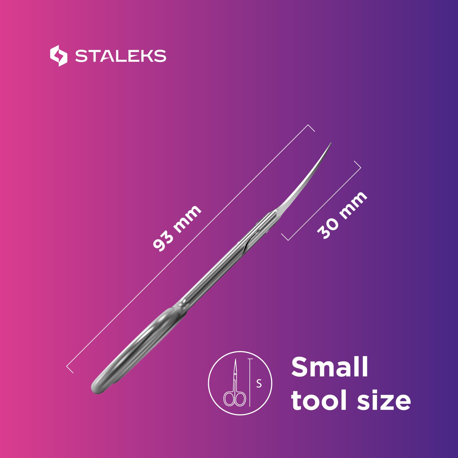STALEKS Profesjonalne nożyczki do paznokci Smart 30 Typ 1