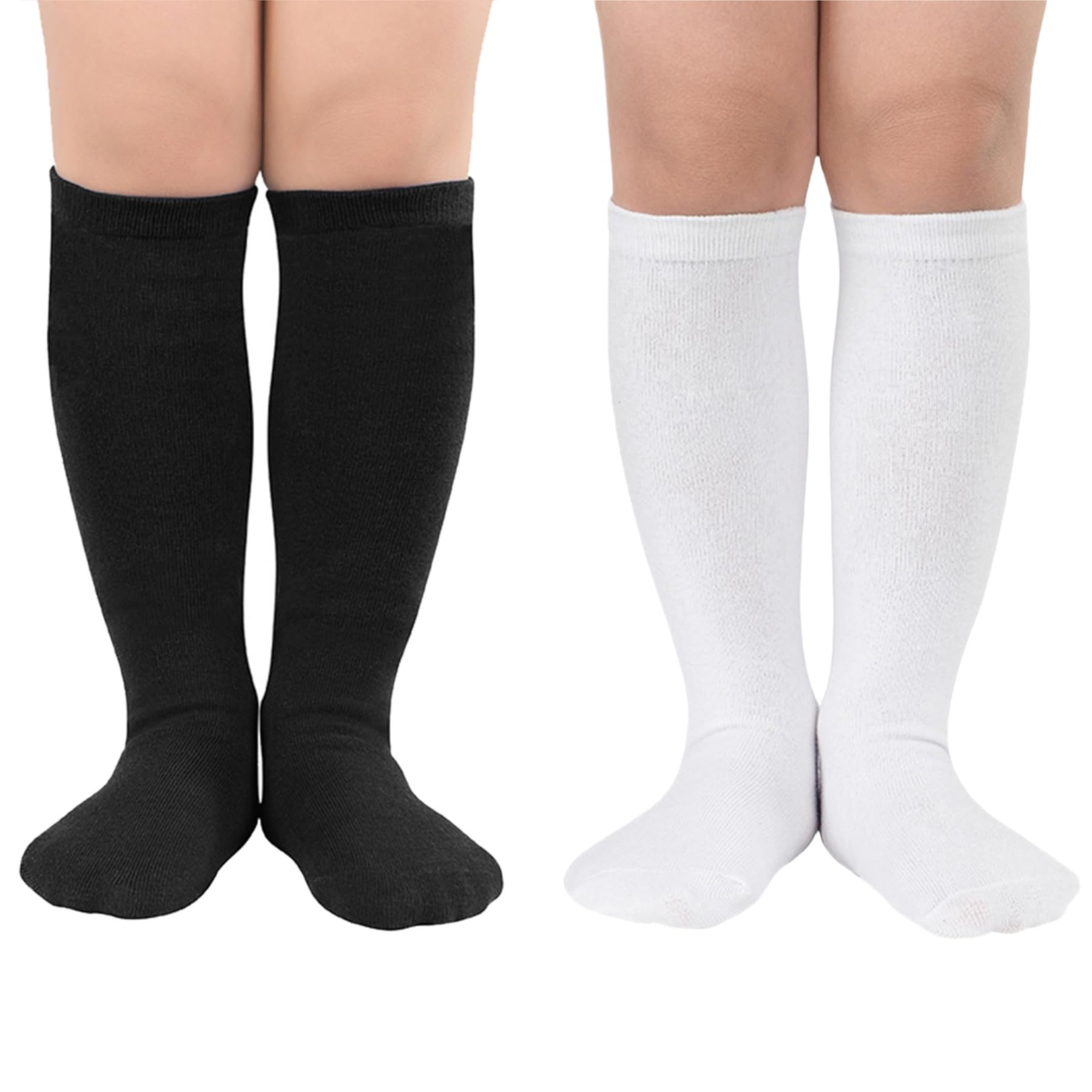Zando Kids Soccer Softball Socks Knee High Socks for Youths Girls Boys