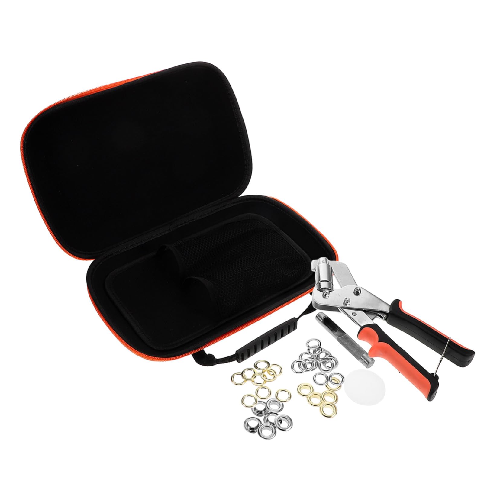 Kit De Herramientas Para Ojales De Metal Herramienta De Perforación Tela Juego Profesional Para Instalación De Ojales Lonas y Botes