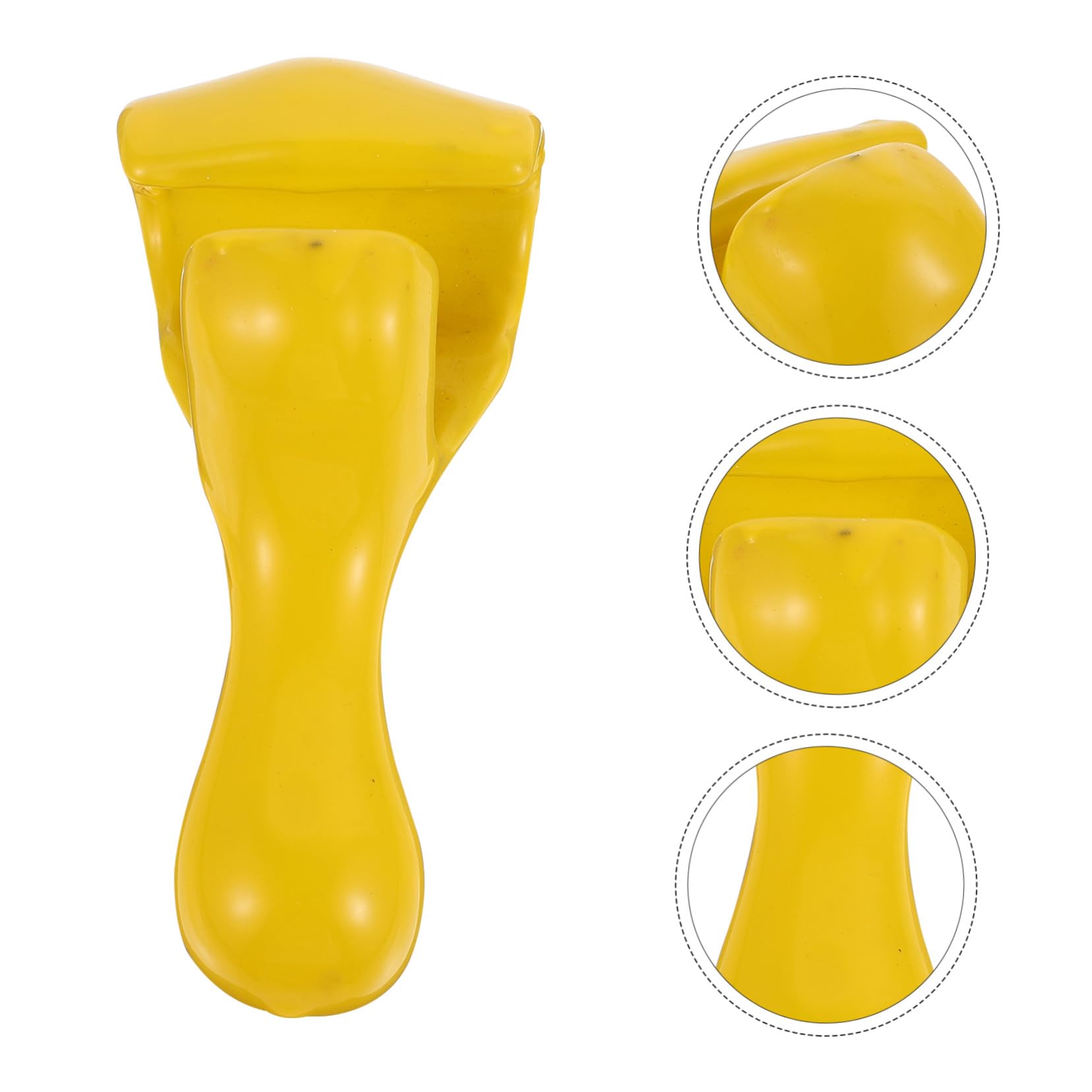 SHERCHPRY Outil Jaune de Remplacement de Pneu pour Moto Porte-perles Léger et Robuste en Pvc Caoutchouc pour Réparation de Pneus Moto