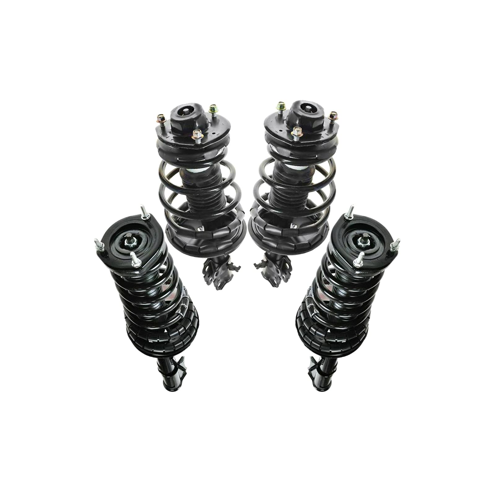 Amazon.com: YHA 4pcs Loaded Complete Strut Spring Assembly Front 