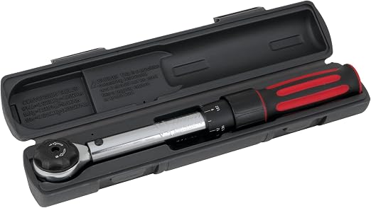 Performance Tool M197 3/8 cala napęd 250 cali/lb klucz dynamometryczny z opatentowanym kołnierzem blokującym do regulacji momentu obrotowego