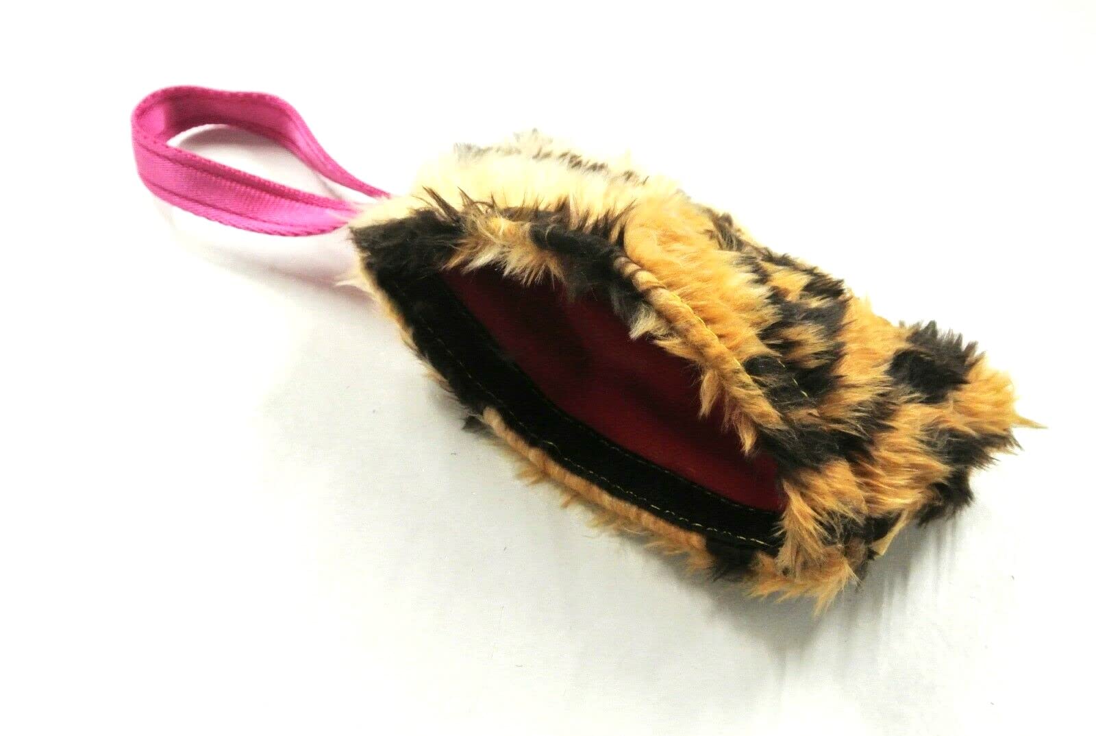 Church Products UK Dog Training Treat Bag Obedience Retrieve Furry Long Prey Dummy With Sewn In Squeaker 7" x 4" In (Tiger)