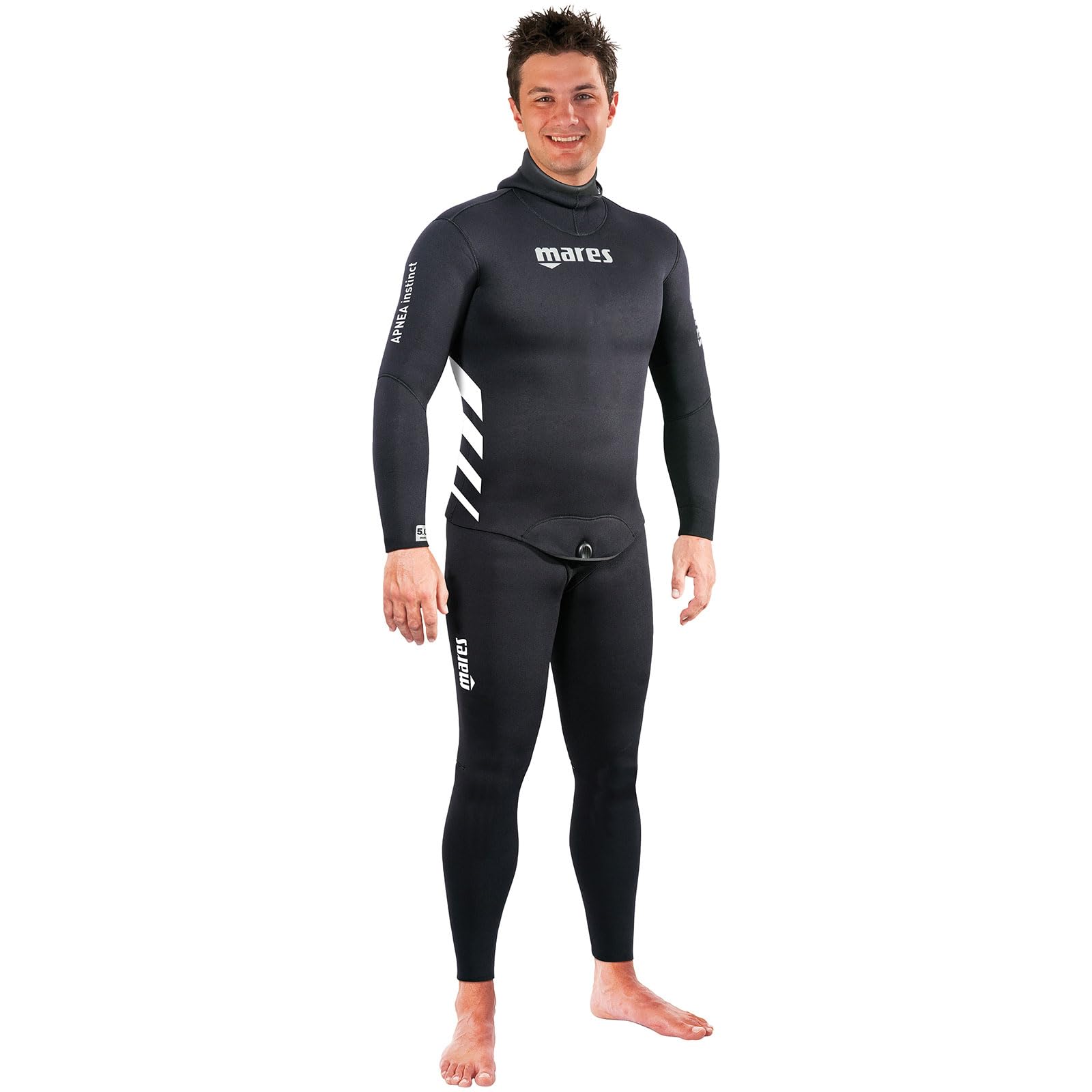 Mares Open Cell Apnea Instinct 50-Chaqueta de celda Abierta, Color Negro, Talla S3, Hombre