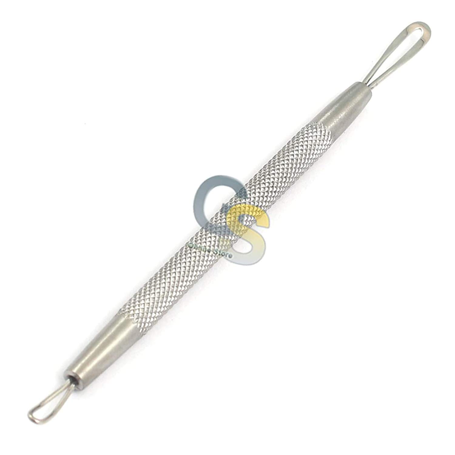 BLACKHEAD REMOVER PIMPLE COMEDONE EXTRACTOR DUAL LOOP FOR ACNE TREATMENT