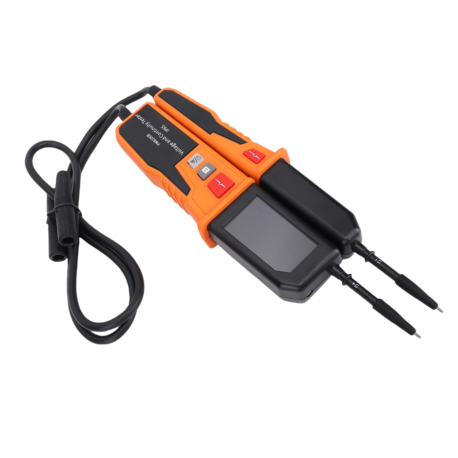 Tester Napięcia i Ciągłości, Multimetr Cyfrowy AC DC, Tester 12 V-1500 V z Automatycznym Zakresem i IP65 CAT IV 600, Idealny do Testów Elektrycznych