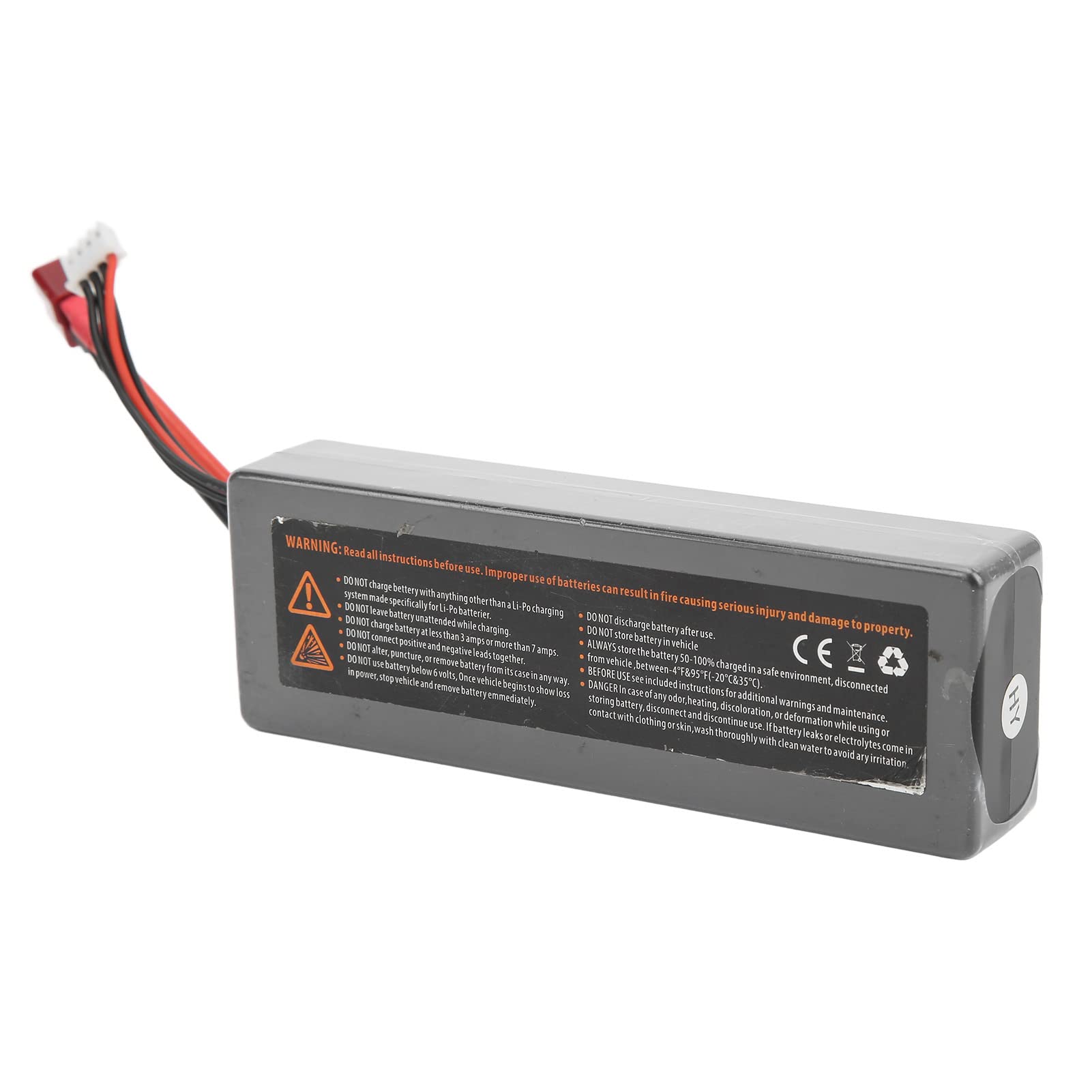 Batteria Lipo RC da 11,1 V, 3300 mAh, con connettore a T, per auto RC ZD Racing 1/10/12/8, materiale polimerico durevole
