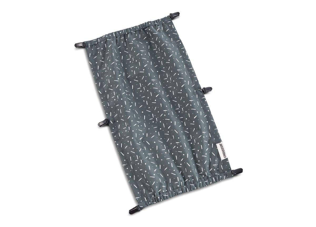 croozer sonnensegel Sonnensegel-3092020622 Graublau/Weiß, One Size Sport & Freizeit MOD-Typ:Gaspedal-MOD A3.2b Rennrad: Berlin - Seitenständer