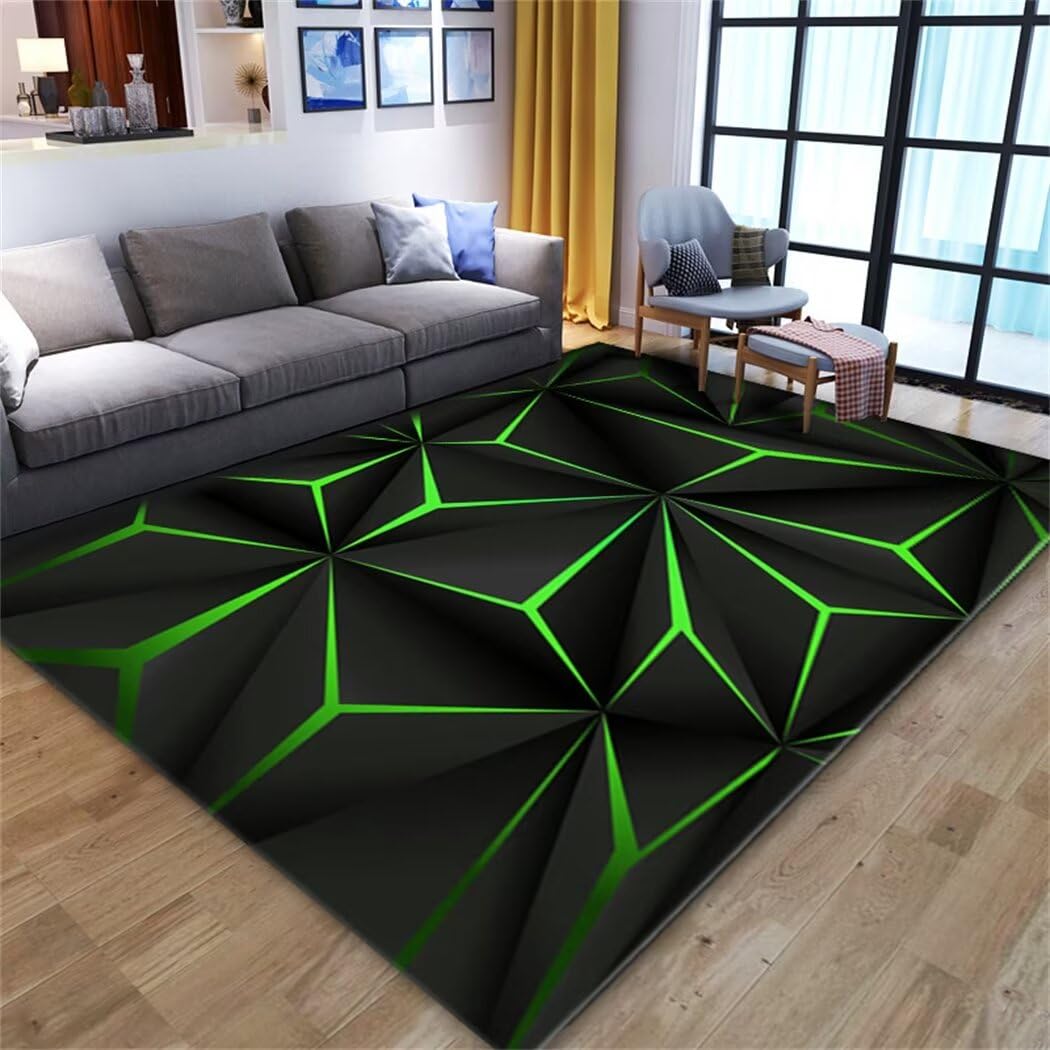 Tapis anti-taches pour bébé 160x240cm lavable et design 3D