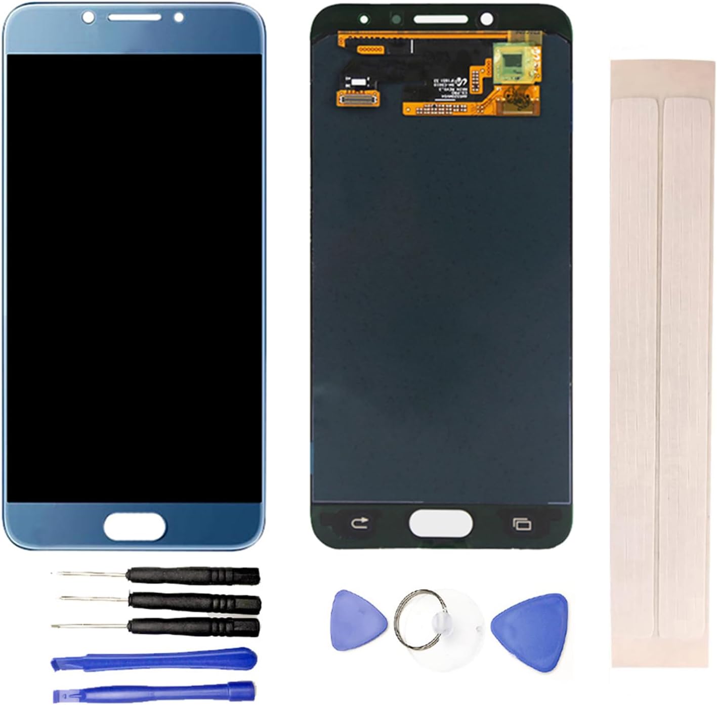 LCD Display & Replacement Touch Screen Digitizer Assembly with Free Tools for Galaxy C5 Pro Duo SM-C5010s C5010 C5018 B-LUE