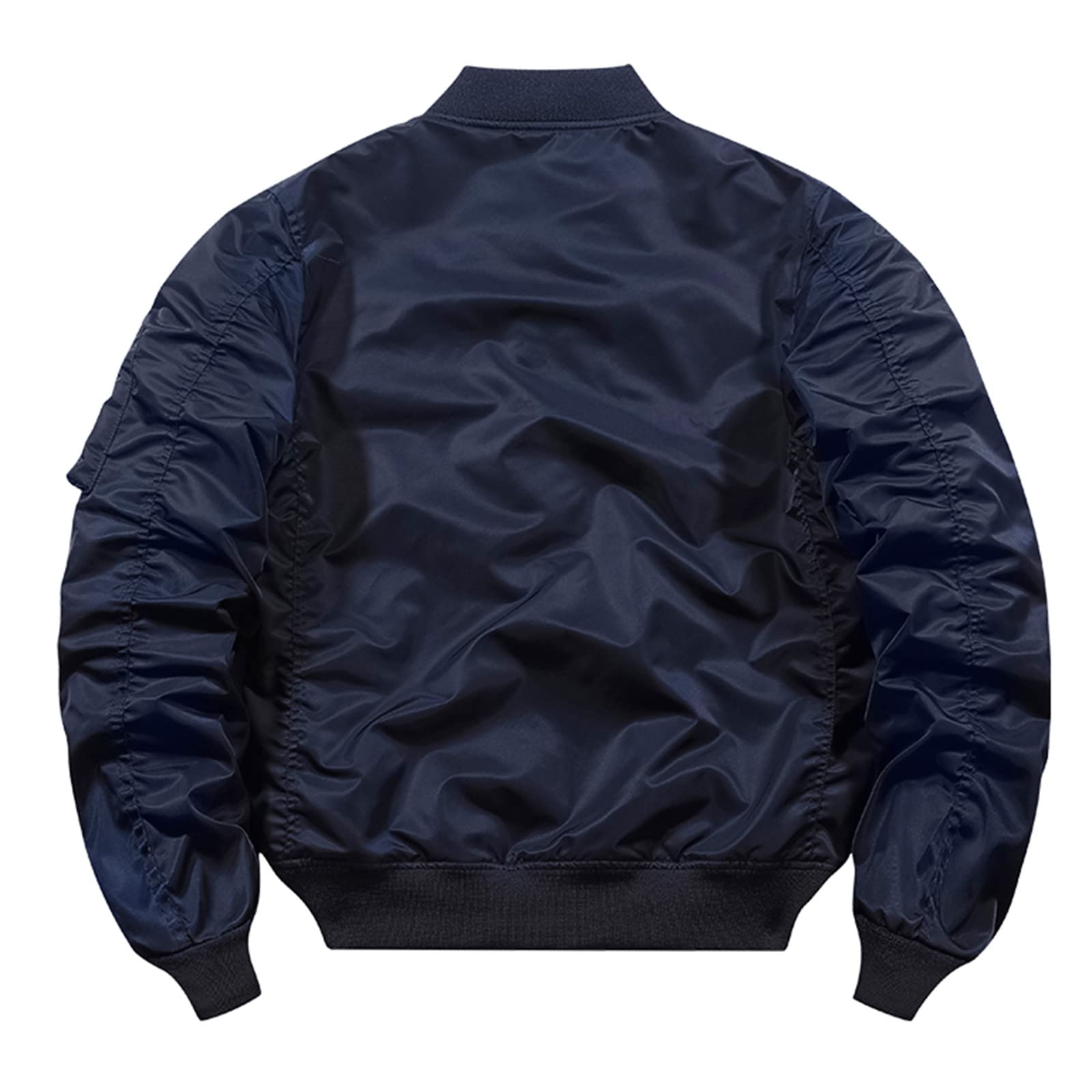 Giacca invernale calda in pile da uomo casual inverno primavera autunno aviatore collo alto giacca cargo bomber giacche trench casual militare